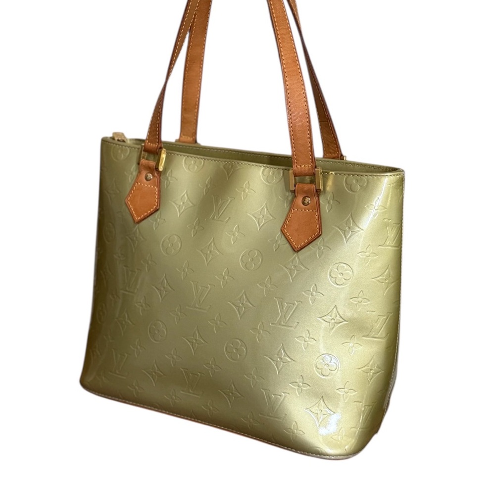 Authentic Louis Vuitton Vernis Houston Tote Shoulder Bag! Comes with COA! - Picture 2 of 16